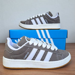 Adidas Campus Primeira Linha - Feminino/Masculino x Cinza