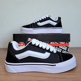 Tênis Vans Knu Skool Linha Premium Masculino/Feminino x Preto/Branco