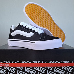 Tênis Vans Knu Skool Linha Premium Masculino/Feminino x Preto/Branco